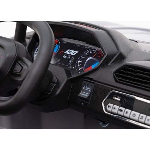 Buggy Racing 5 pojazd 2x200W szary na akumulator JS3168.SZA